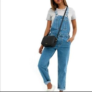 ASOS DESIGN Denim Overall in Midwash Blue